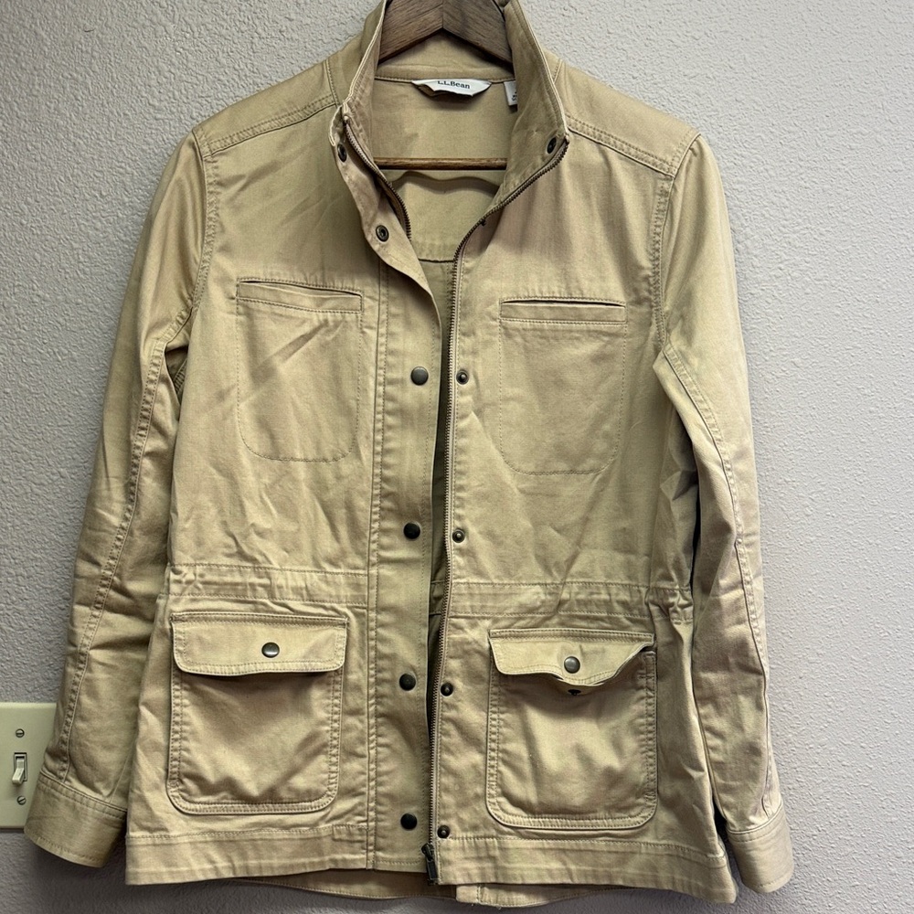 L.L. Bean Beige Field Jacket